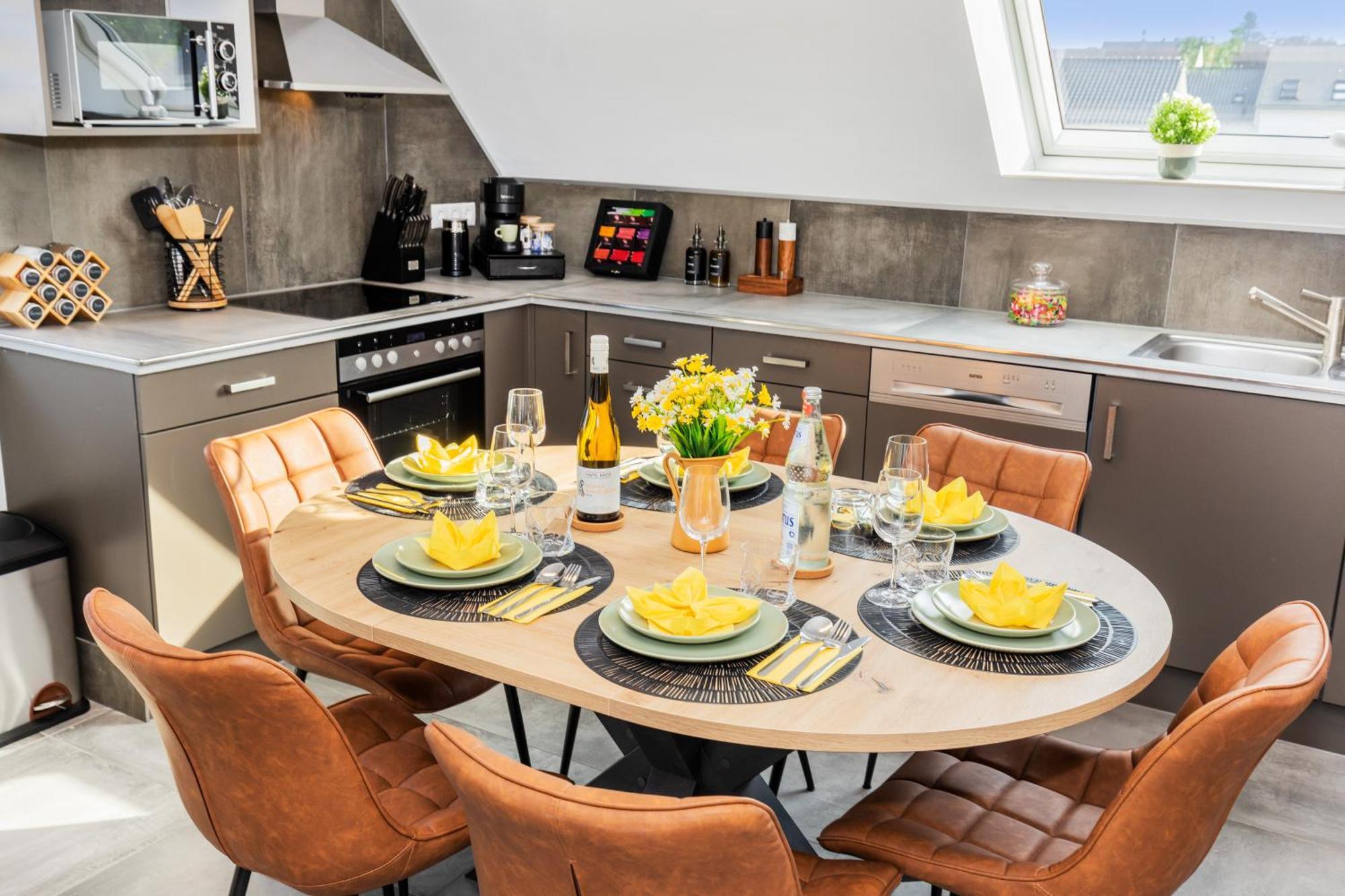 Svyvo Siegburg - Cozy Serviced Apartments Near Cologne & Bonn Bilik gambar